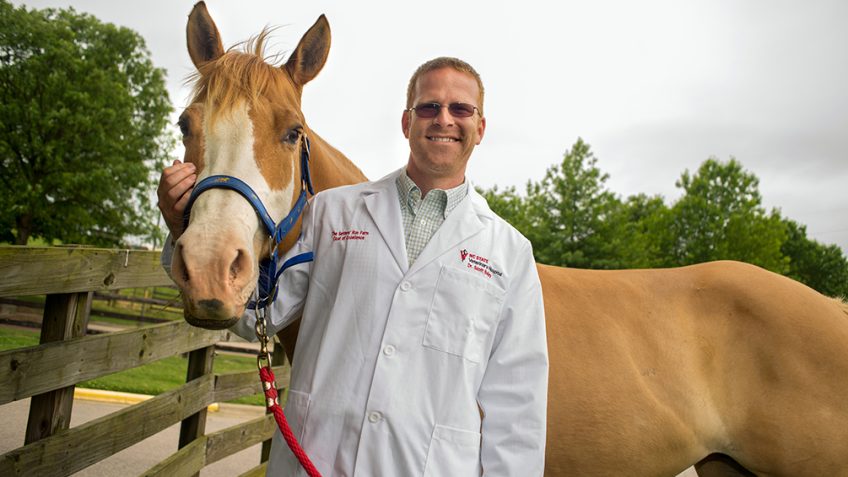 Dr. Bailey and horse