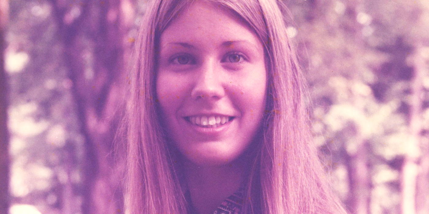 1970s scrapbook headshot of Miriam Bailey Gardner