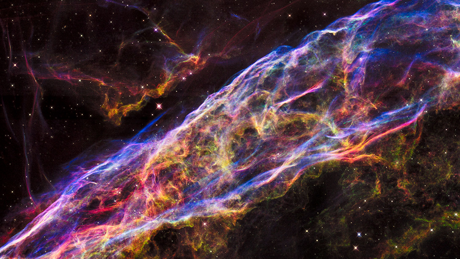 colorful image of a supernova