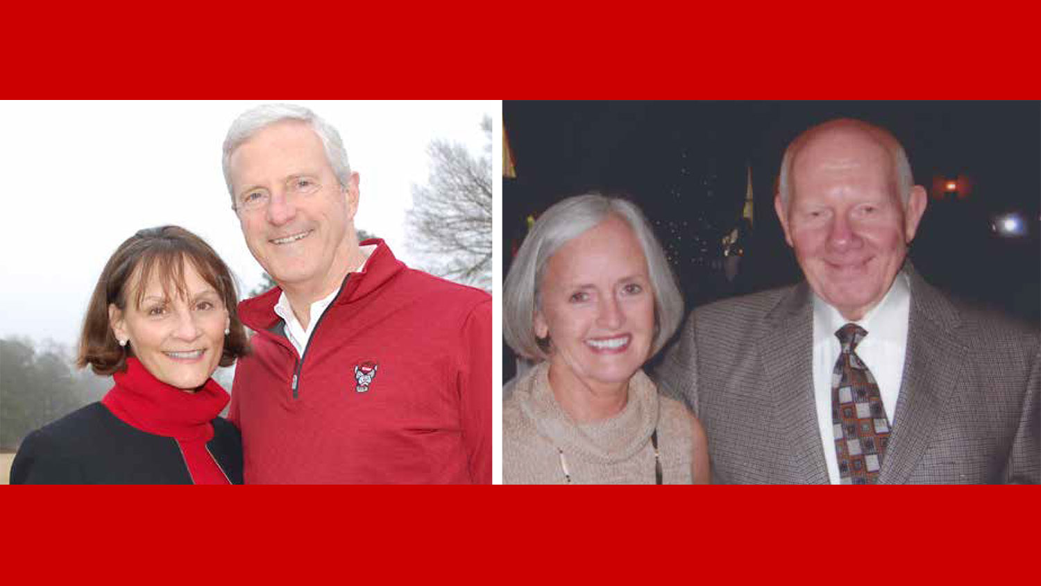 collage of fitts-woolard hall donors