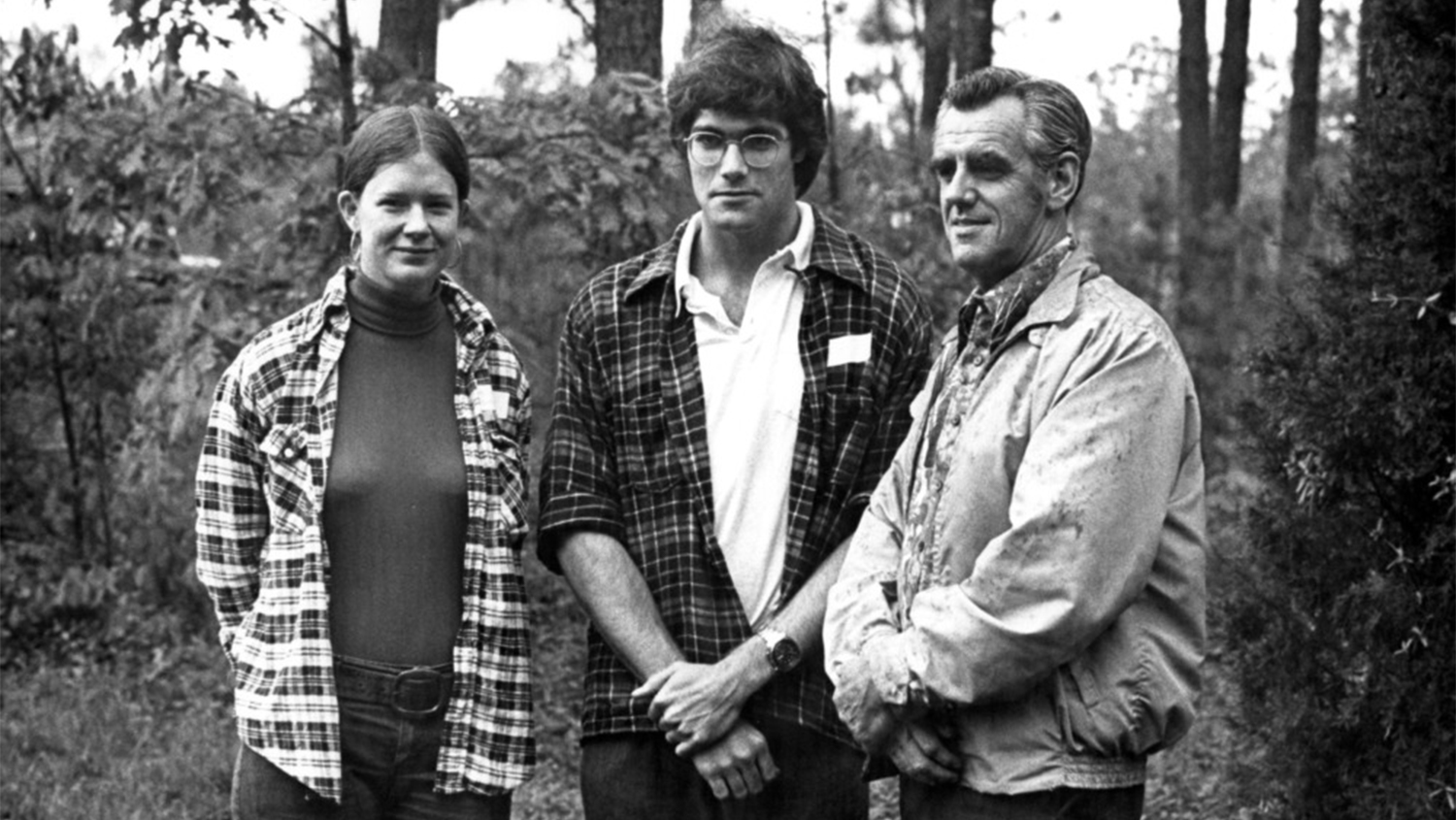 Eric Ellwood with students
