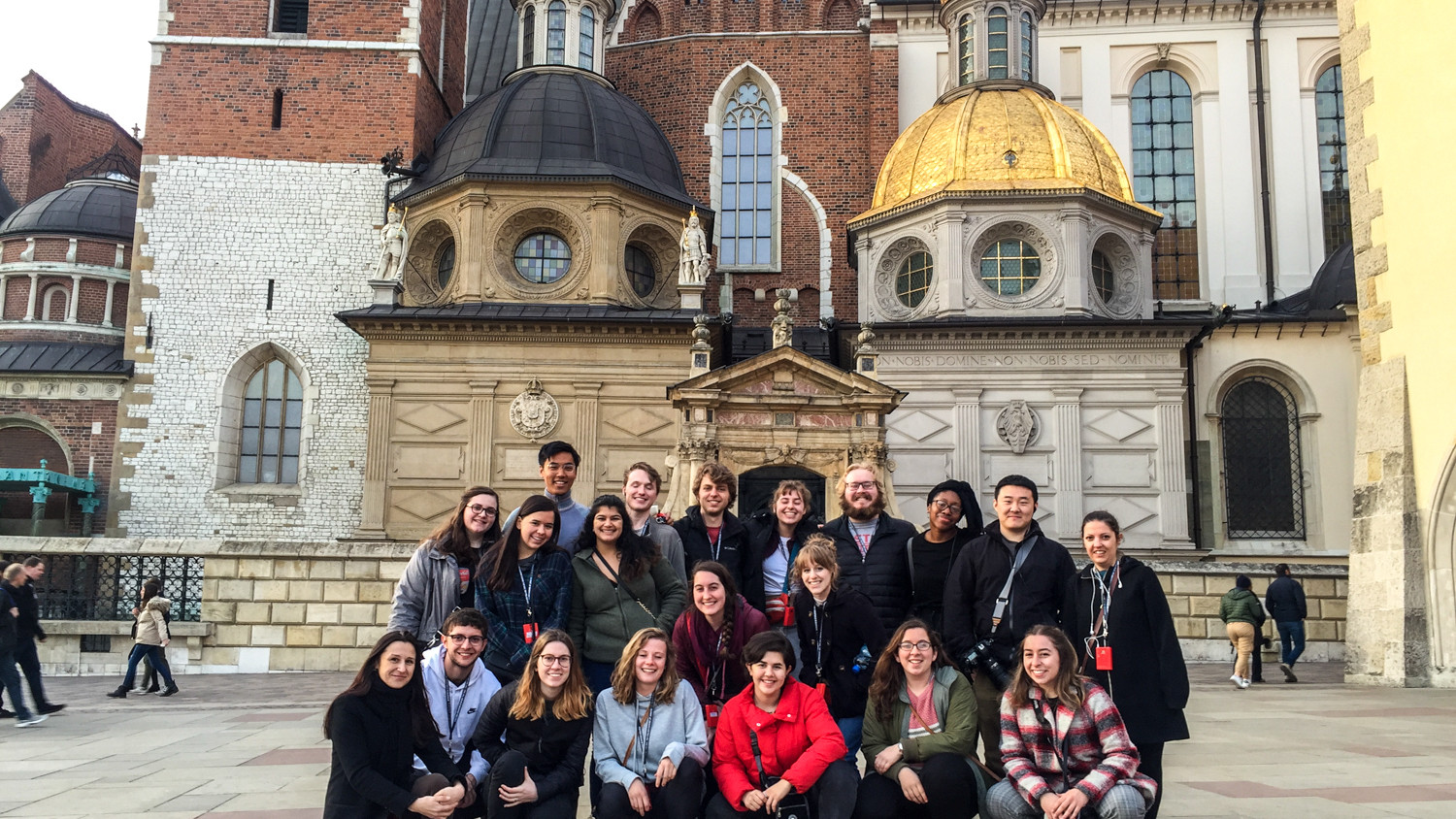 NC State College of Design Students in Prague, 2019.