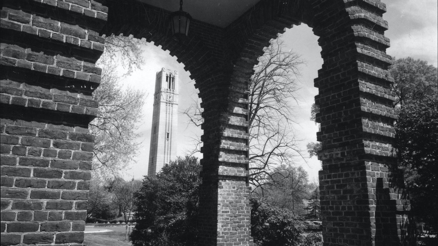 The Belltower as seen from Holladay Hall