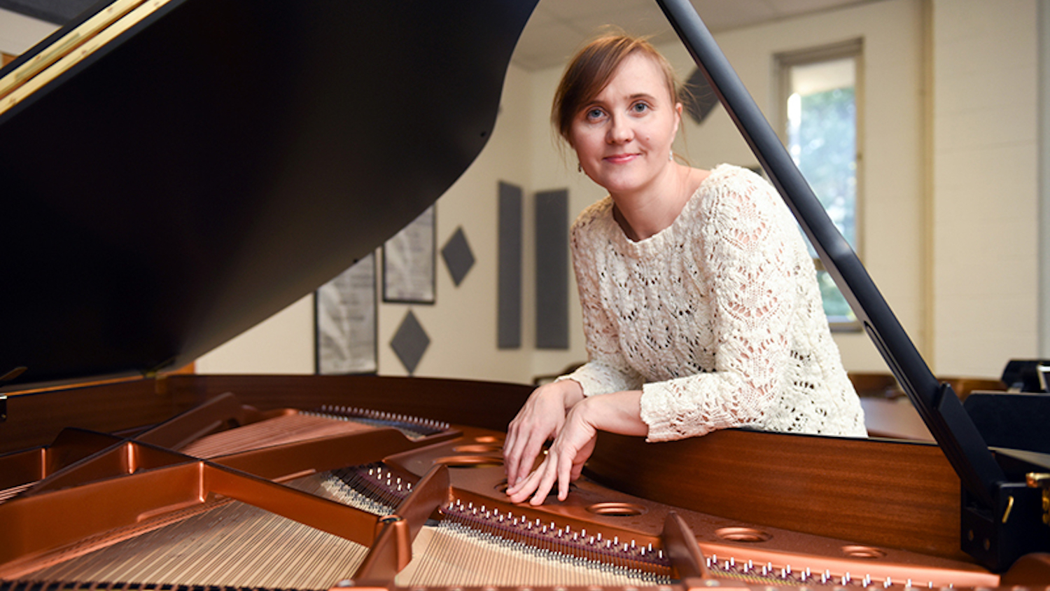 Associate teaching professor Olga Kleiankina, director of piano studies