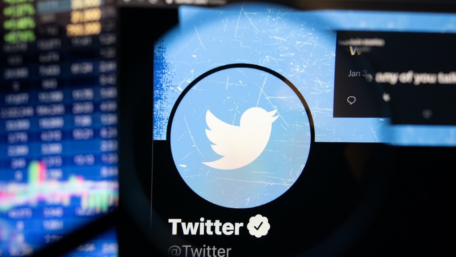 Twitter stock market photo