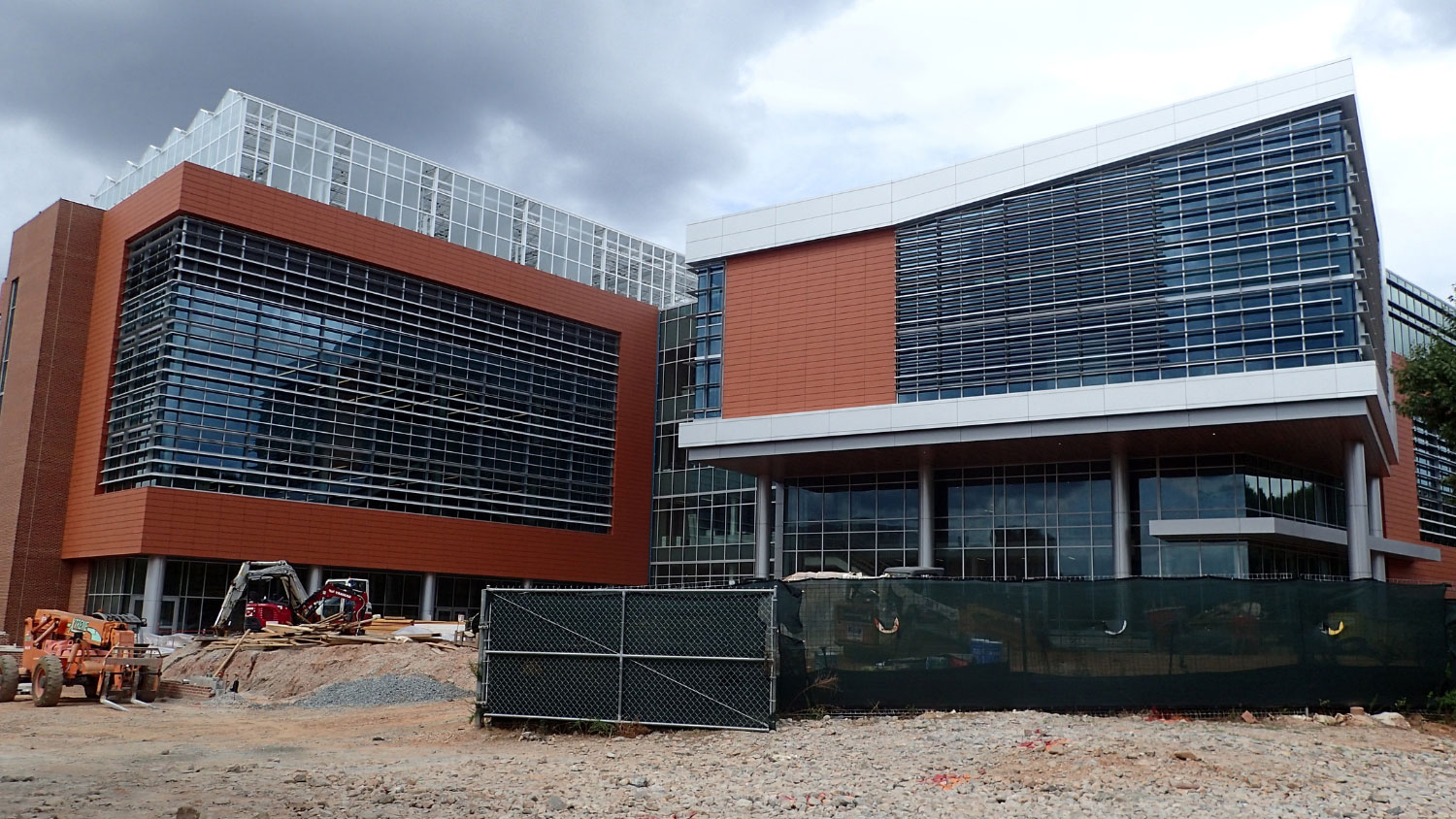 NC State's Plant Sciences Building under construction