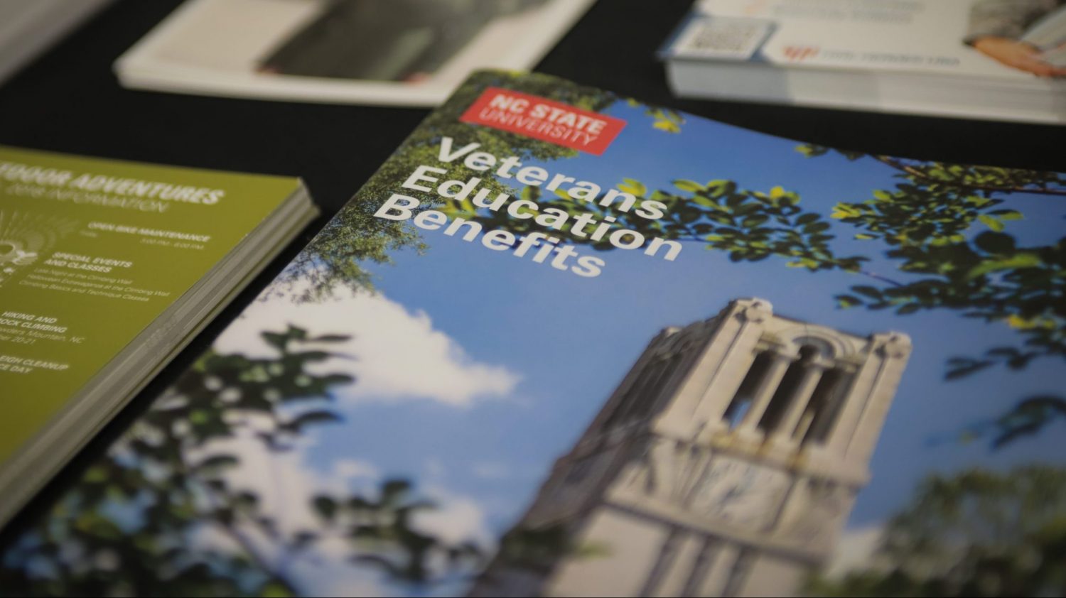An NC State brochure on veterans education benefits.