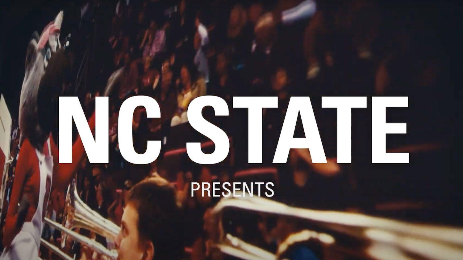 An N.C. State Presents video intro.