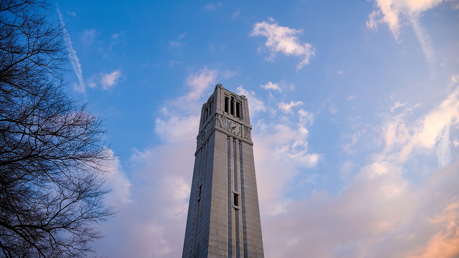 The Memorial Belltower against the sky