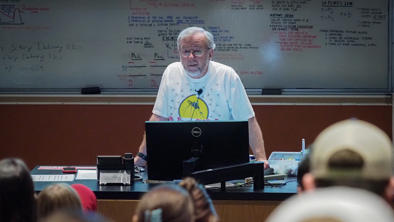 Clyde Sorenson teaching Entomology 201