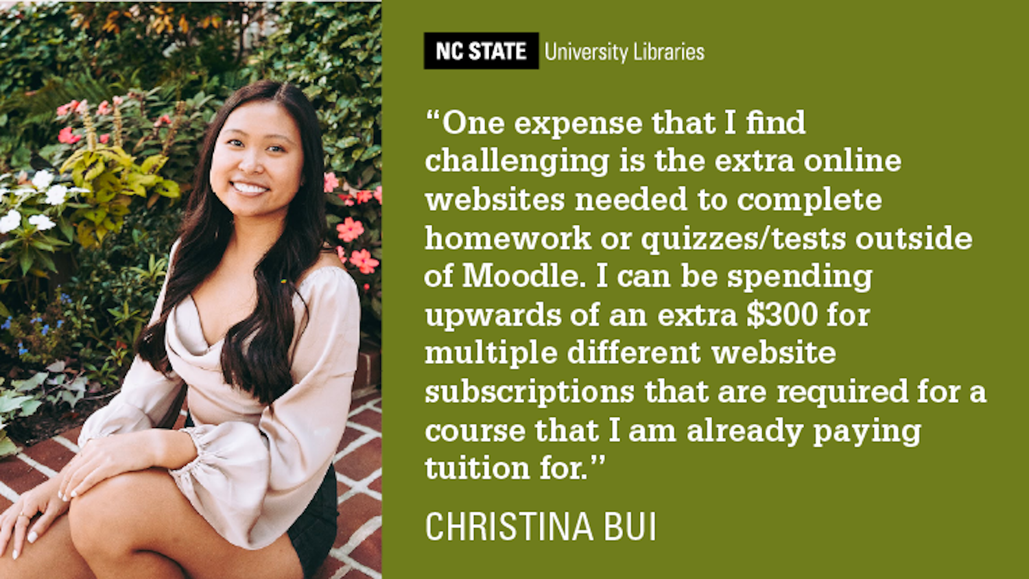 Christina Bui photo and quote
