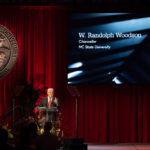 The 2024 Watauga Medal ceremony will be Chancellor Randy Woodson’s last, as he recently announced that he will be retiring at the end of the fiscal year.