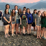 Participants of the Mexico: Grand North American Migrations Study Abroad trip pose for a photo.